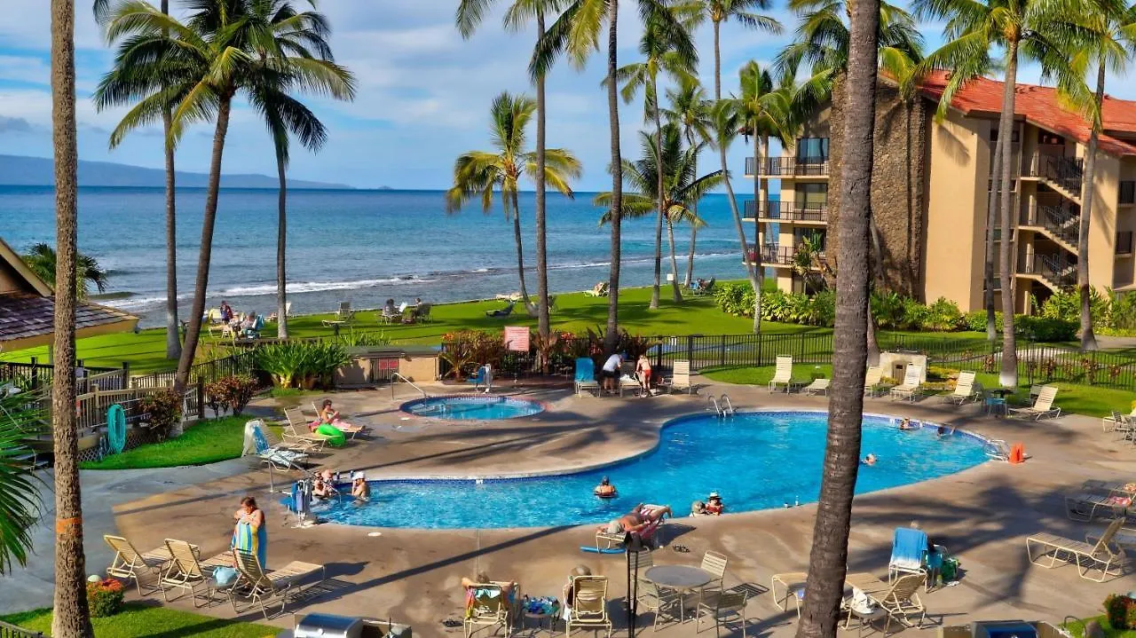 Апарт-отель Апарт отель Papakea K303 2Bed/2Bath Stunning Ocean & Pool Views Лахайна