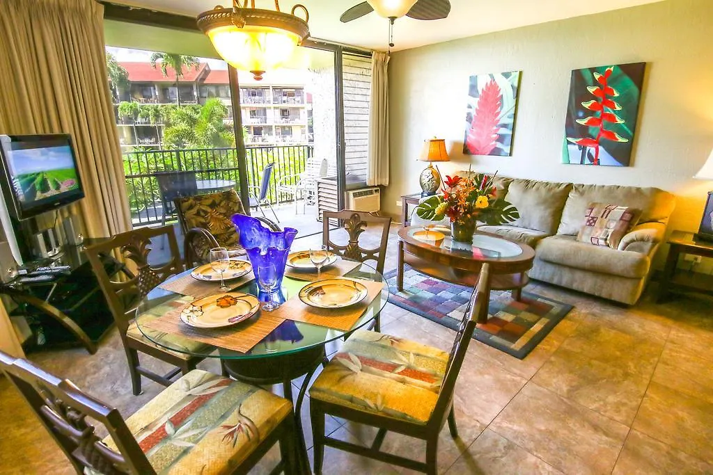 Апарт-отель Апарт отель Papakea K303 2Bed/2Bath Stunning Ocean & Pool Views Лахайна